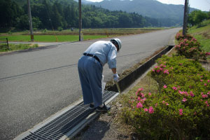 地域清掃活動の様子