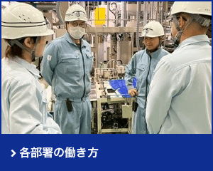 各部署の働き方